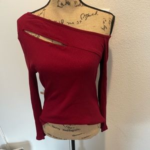 Red Fashion Top